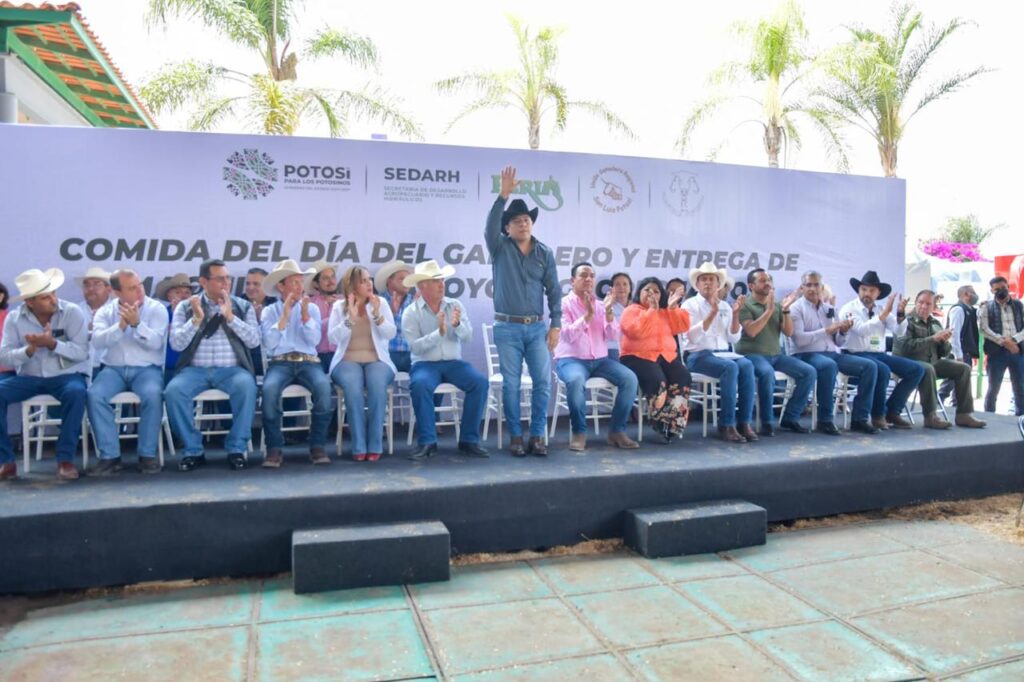 Ganaderos Reconocen Al Gobernador Ricardo Gallardo Y Le Agradecen Su