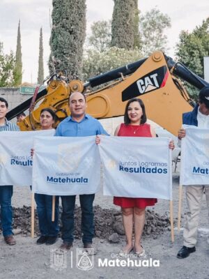 CUMPLE RAÚL ORTEGA COMPROMISO EN OLIVAR DE LAS ÁNIMAS: ARRANCA OBRA DE DRENAJE EN CALLE DALIA