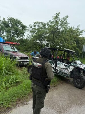 GUARDIA CIVIL ESTATAL BRINDA APOYO A FAMILIAS EN LA HUASTECA