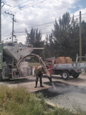 GOBIERNO ESTATAL FORTALECE ATENCIÓN A CALLES EN LA ZONA INDUSTRIAL
