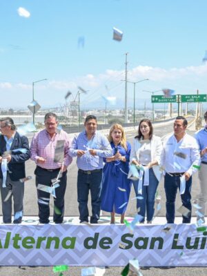RICARDO GALLARDO ANUNCIA AMPLIACIÓN DE LA VÍA ALTERNA SUR HASTA EL EJE 140
