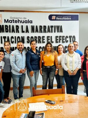 CAPACITACIÓN A MEDIOS SOBRE EL EFECTO WERTHER Y LA SALUD MENTAL EN MATEHUALA.