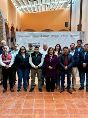 REFUERZAN COORDINACIÓN PARA EL MANEJO DEL FUEGO