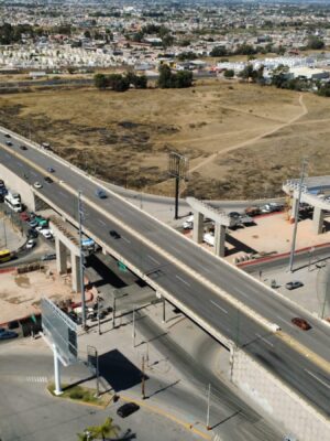 REGISTRA IMPORTANTE AVANCE EL MEGA PUENTE EN CIRCUITO POTOSÍ