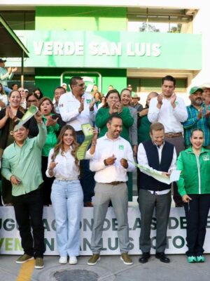 El PVEM consolida su liderazgo en San Luis Potosí con nueva sede y se perfila como fuerza clave rumbo a 2027