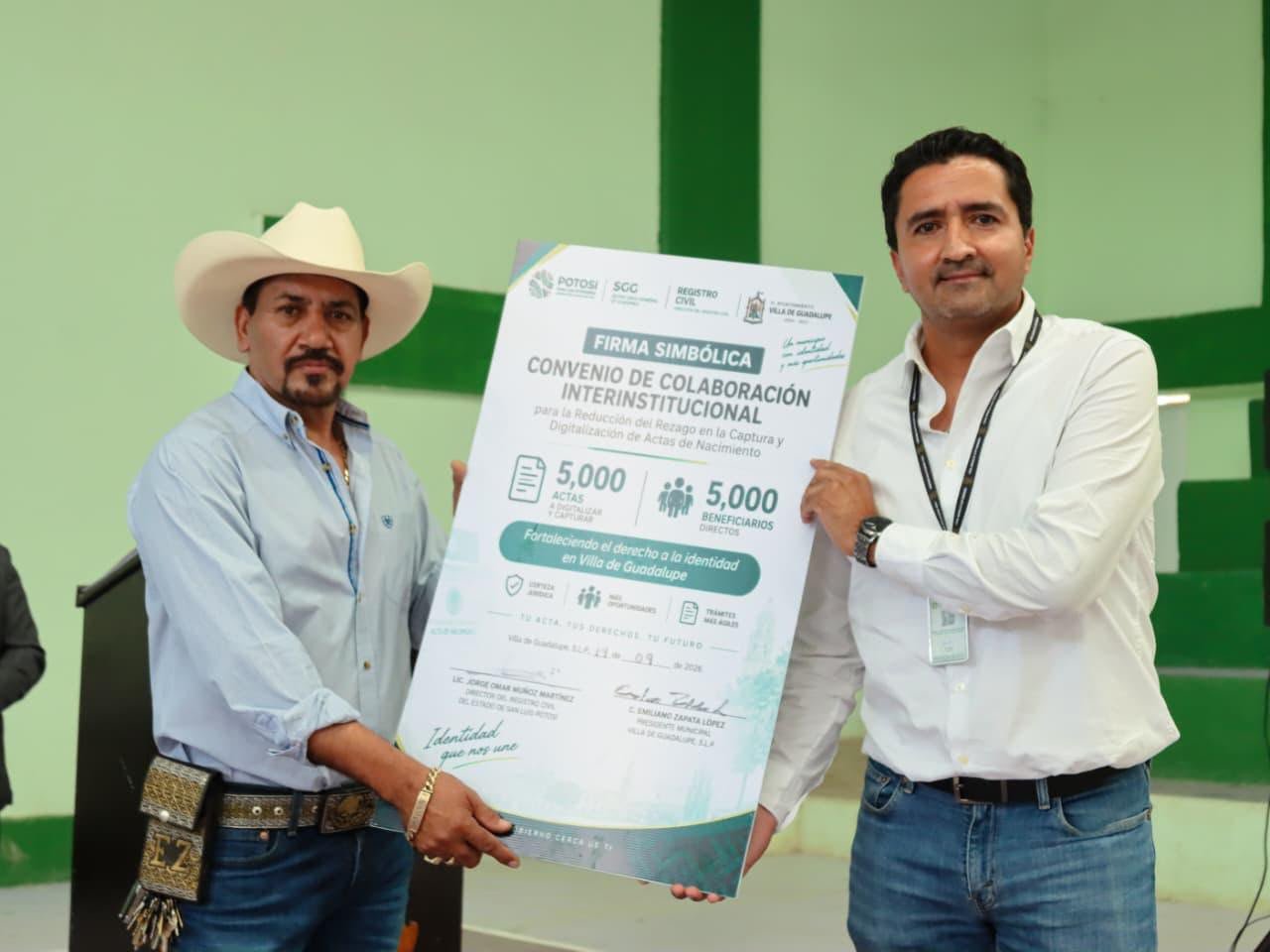 REGISTRO CIVIL ACERCA TRÁMITES GRATUITOS A LOS 59 MUNICIPIOS