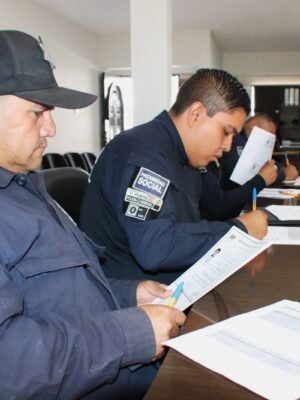 GOBIERNO ESTATAL CUMPLE CON REGISTRO Y CAPACITACIÓN DE POLICÍAS
