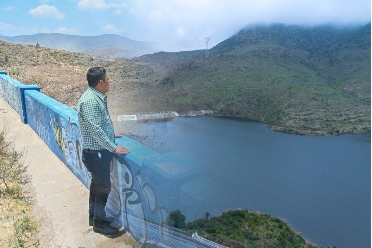 EL GOBERNADOR RICARDO GALLARDO GARANTIZA EL ABASTO DE AGUA CON EL RESCATE DE LA PRESA DEL PEAJE