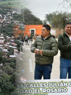 EL GOBERNADOR RICARDO GALLARDO ENTREGA NUEVAS CALLES EN VILLA DE REYES