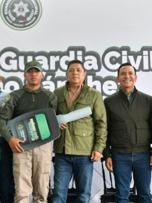 CON EL RESPALDO DEL GOBERNADOR RICARDO GALLARDO, SOLEDAD AMPLÍA SU CAPACIDAD DE SEGURIDAD